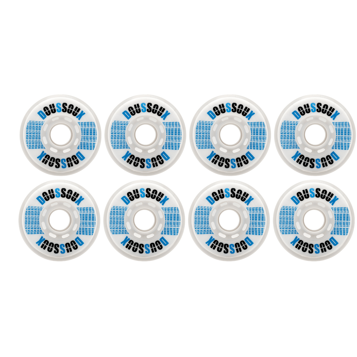 Set de roues de roller hockey Doussoux B21